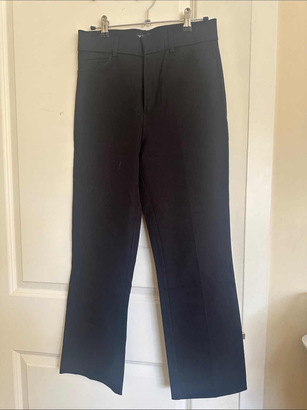 Zara Black Straight-Leg Dress Pants